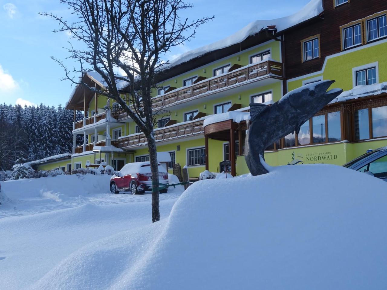 Gasthof-Pension Nordwald Harbach  Buitenkant foto